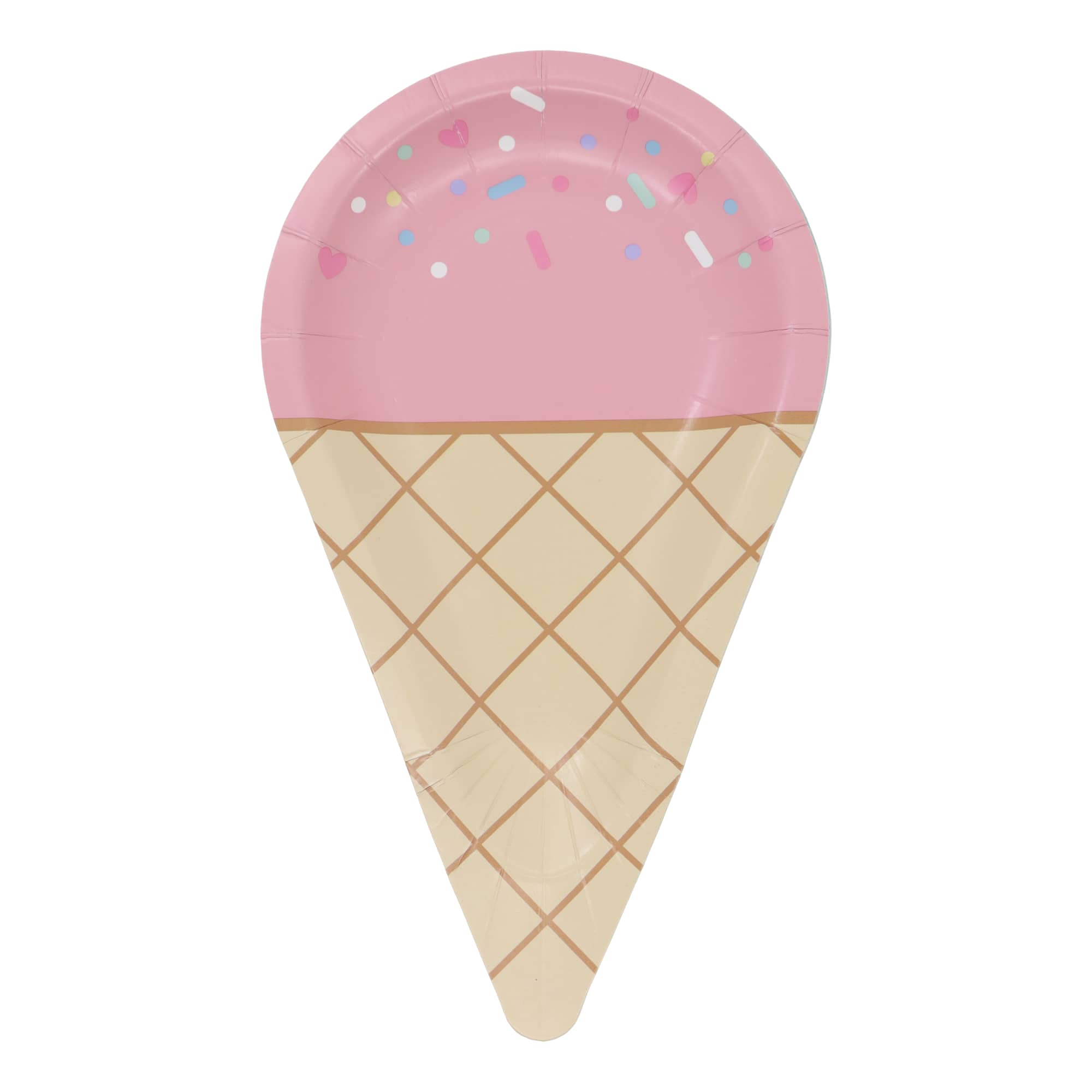 7" Ice Cream Dinner Plates, 8ct. by Celebrate It™